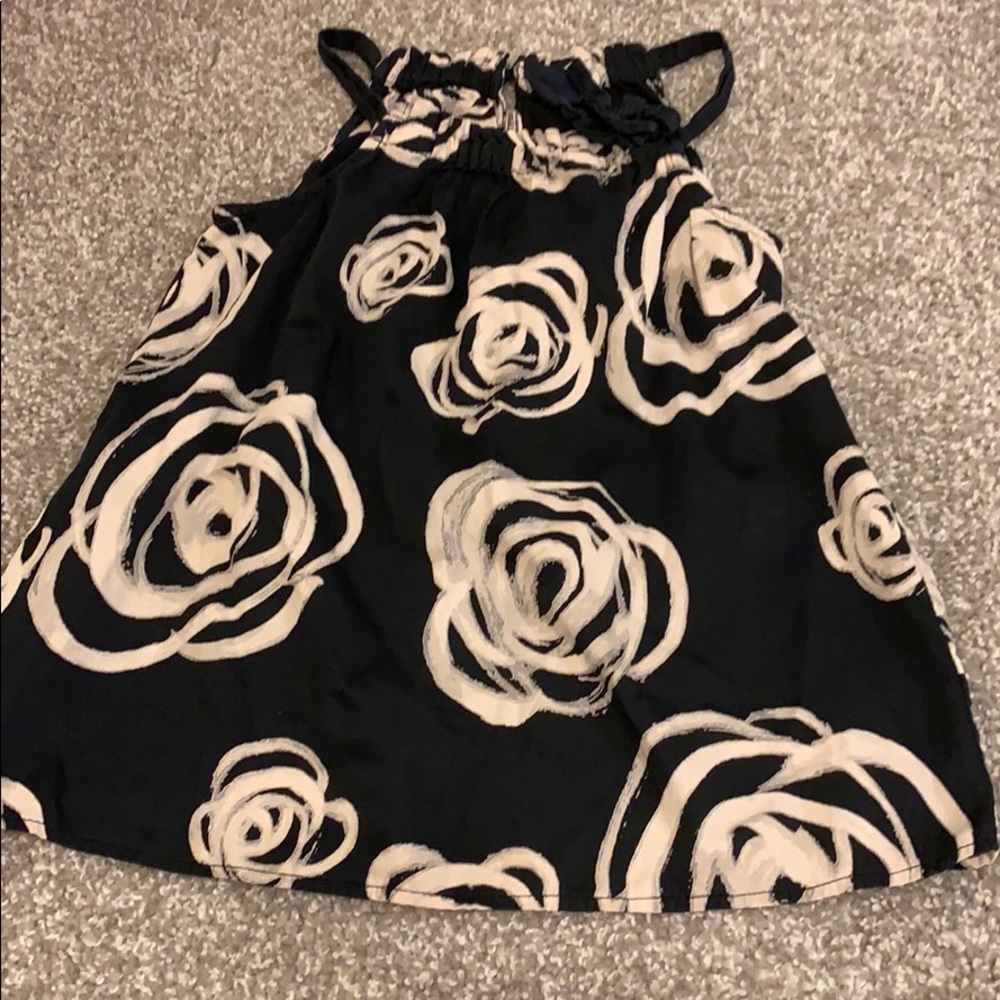 Girls floral blouse tank